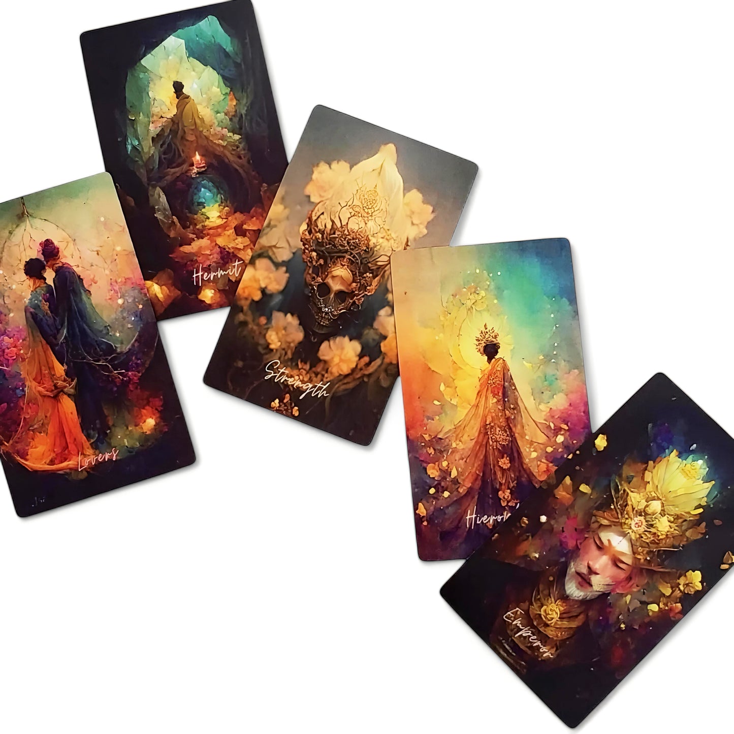 005 - Artificial Intelligence: Lune de L'Universe Moon Tarot Deck for Fated Divination