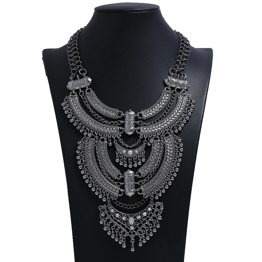 001 - Vintage Maxi Statement Necklace