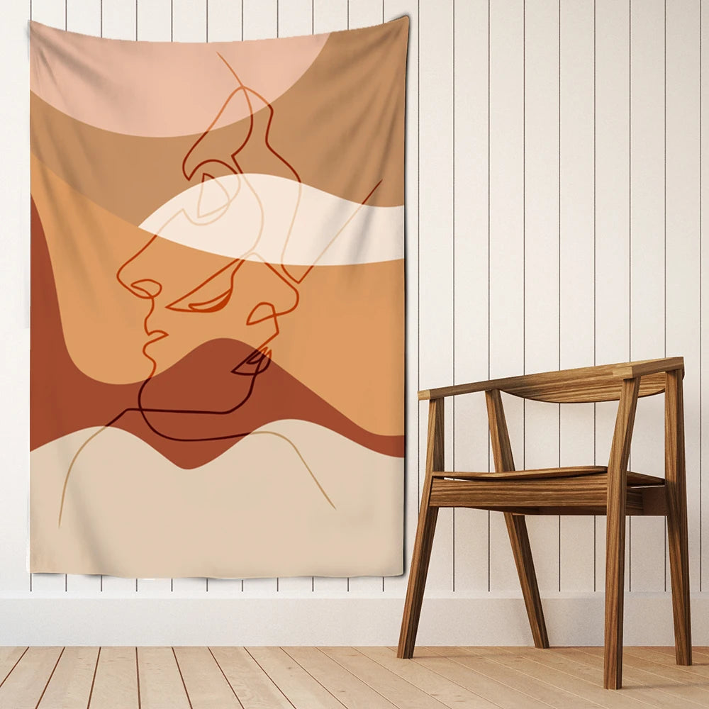 014 - Bohemian Microfiber Tapestry Wall Hanging