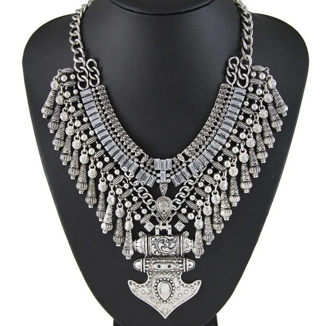 001 - Vintage Maxi Statement Necklace