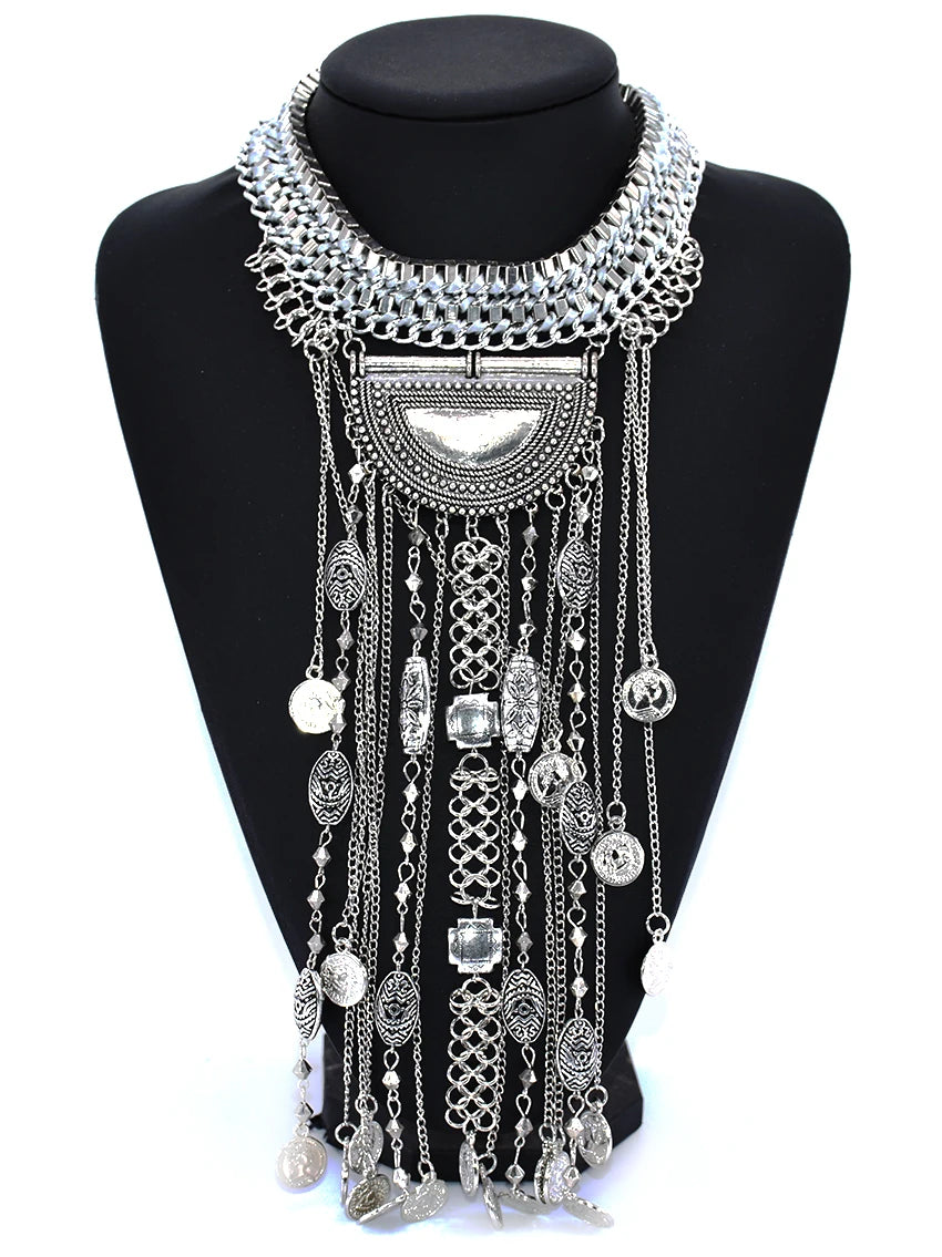 001 - Vintage Maxi Statement Necklace