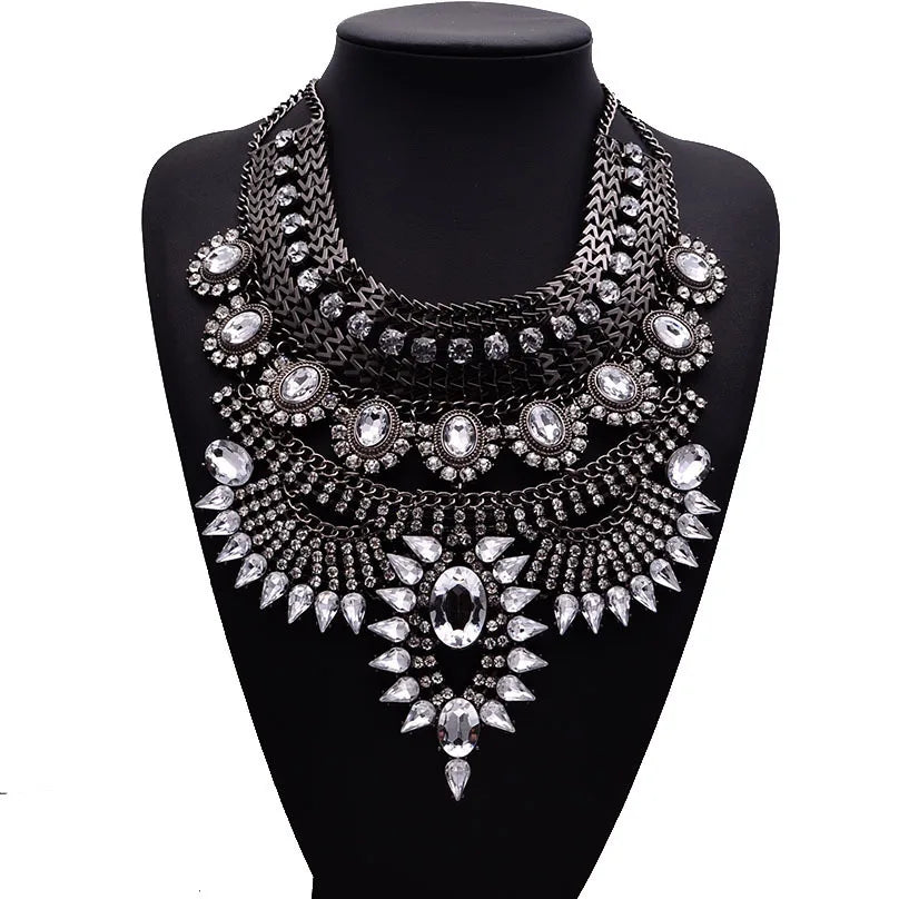 001 - Vintage Maxi Statement Necklace
