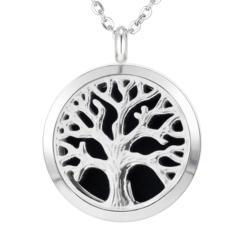 012 - Chakra Aromatherapy Pendant Necklace for Essential Oils