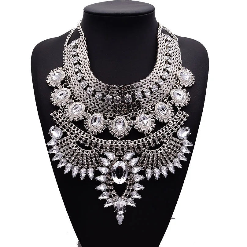 001 - Vintage Maxi Statement Necklace