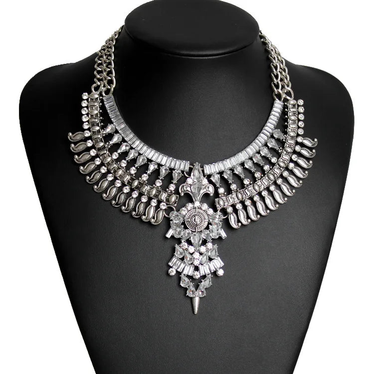 001 - Vintage Maxi Statement Necklace