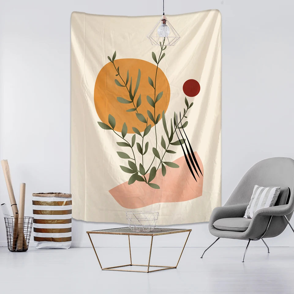 014 - Bohemian Microfiber Tapestry Wall Hanging