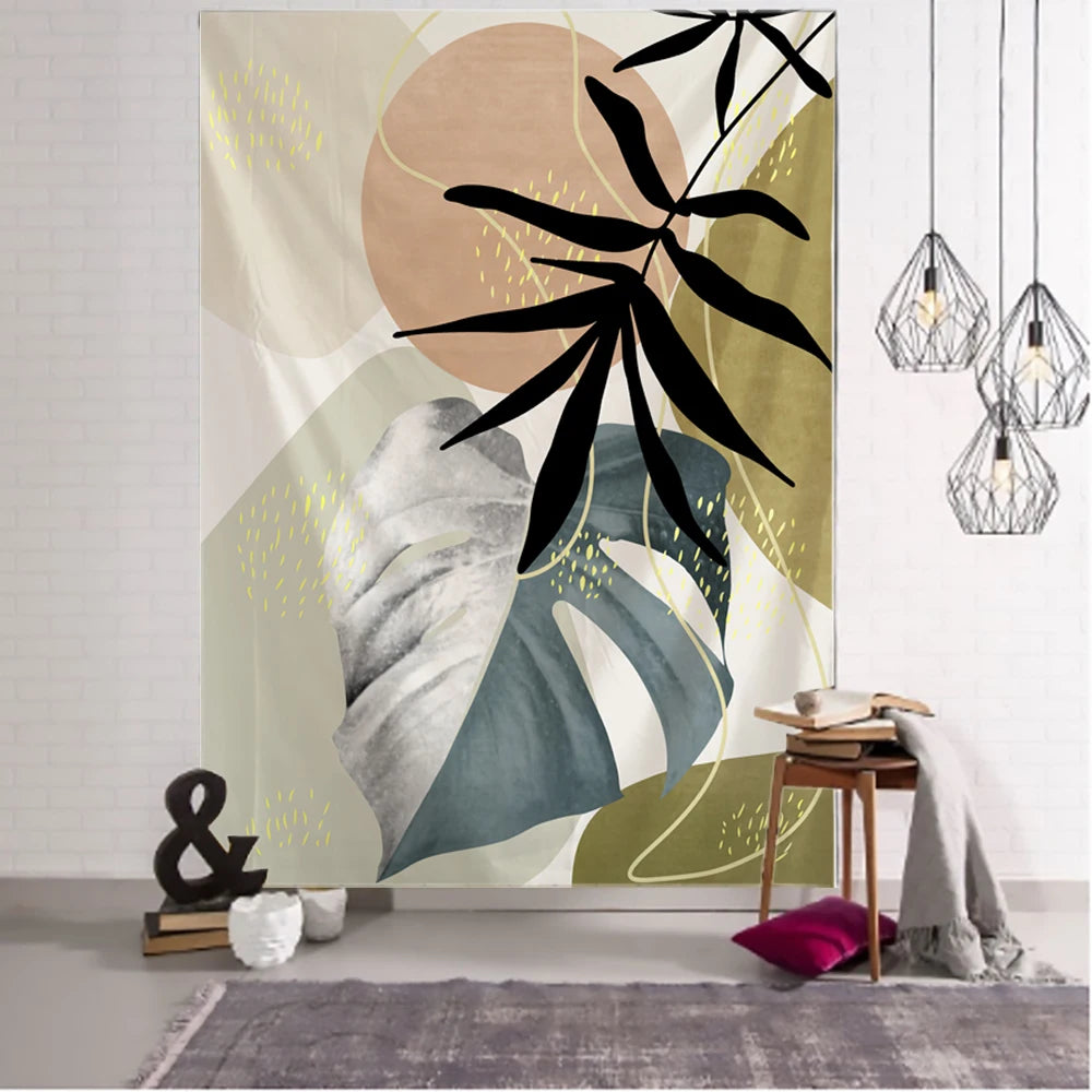 014 - Bohemian Microfiber Tapestry Wall Hanging
