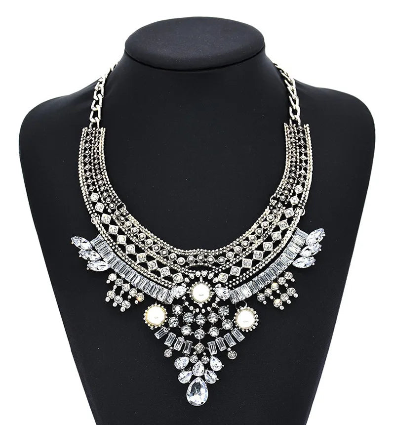 001 - Vintage Maxi Statement Necklace