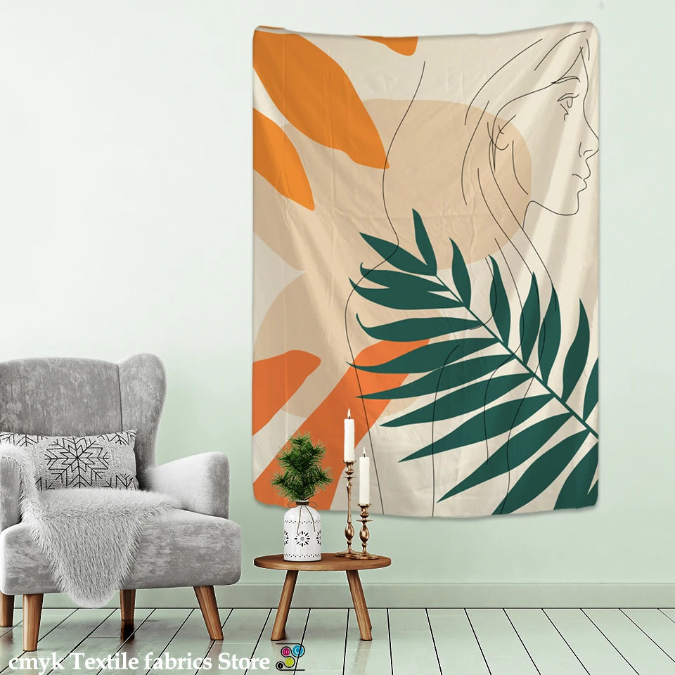 014 - Bohemian Microfiber Tapestry Wall Hanging