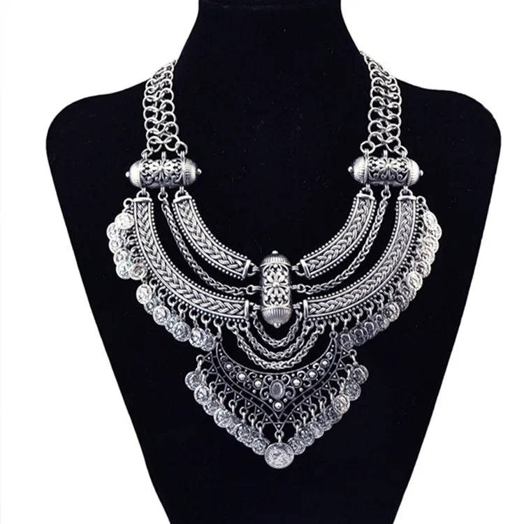 001 - Vintage Maxi Statement Necklace