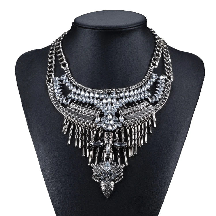 001 - Vintage Maxi Statement Necklace