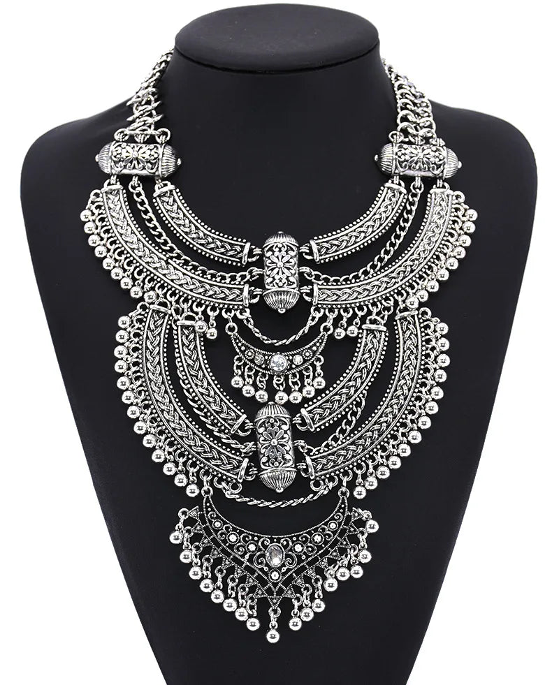 001 - Vintage Maxi Statement Necklace