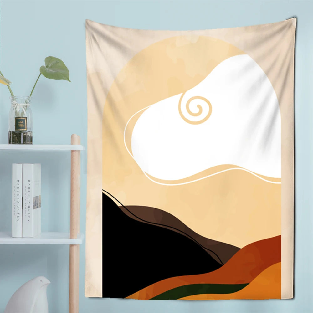 014 - Bohemian Microfiber Tapestry Wall Hanging