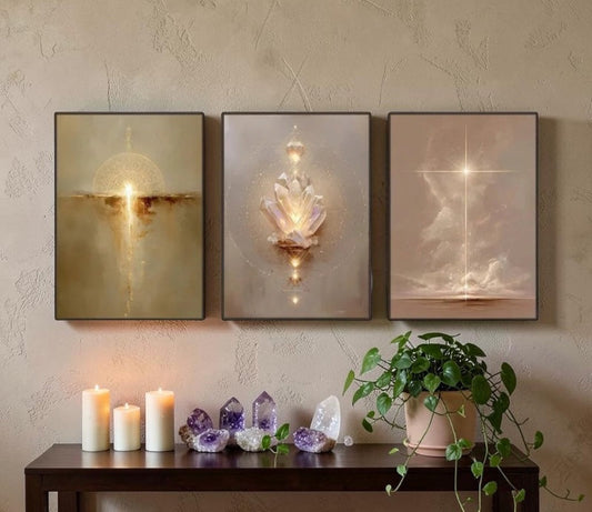 009 -  Reiki Healing Canvas Print Wall Art
