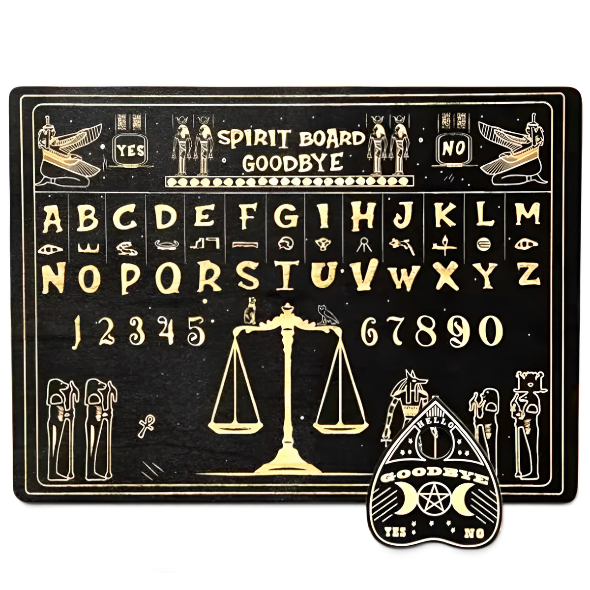 002 - Mini "Ouija" Talking Spirit Board for Divination