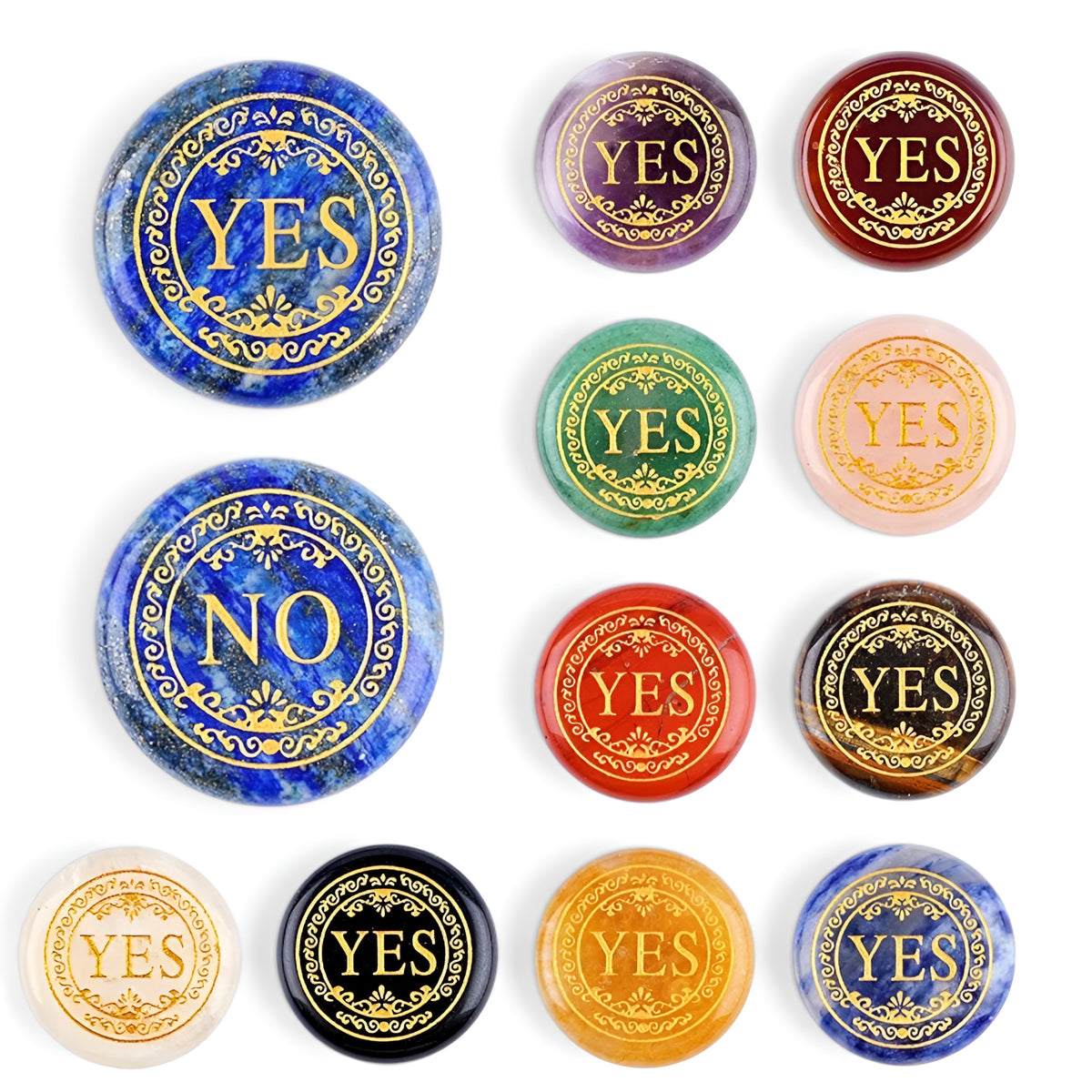 002 - YES or NO Crystal Coin