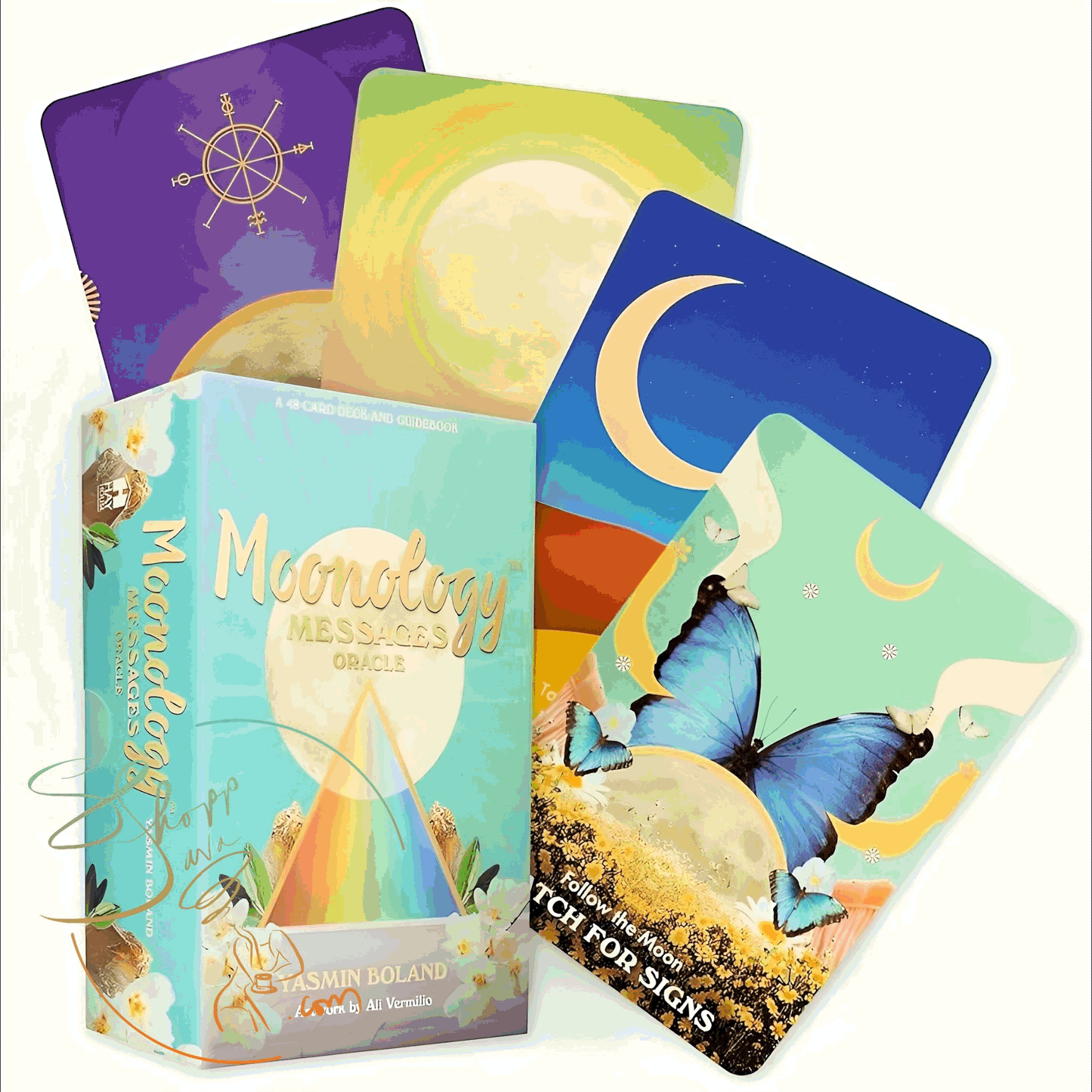 005 - Moonology Messages Oracle 48 Cards Deck