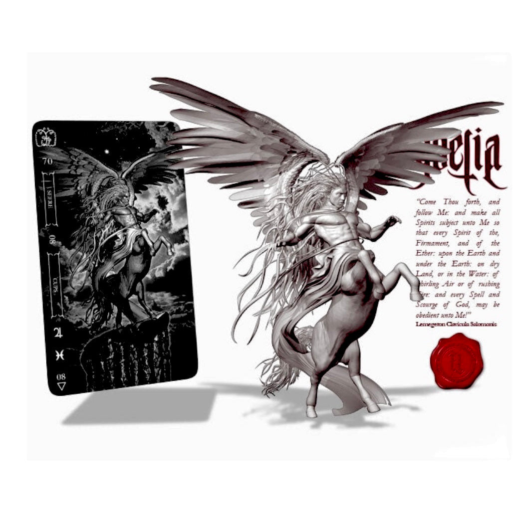 005 - Goetia: Tarot In Darkness Deck for Demonic Divination