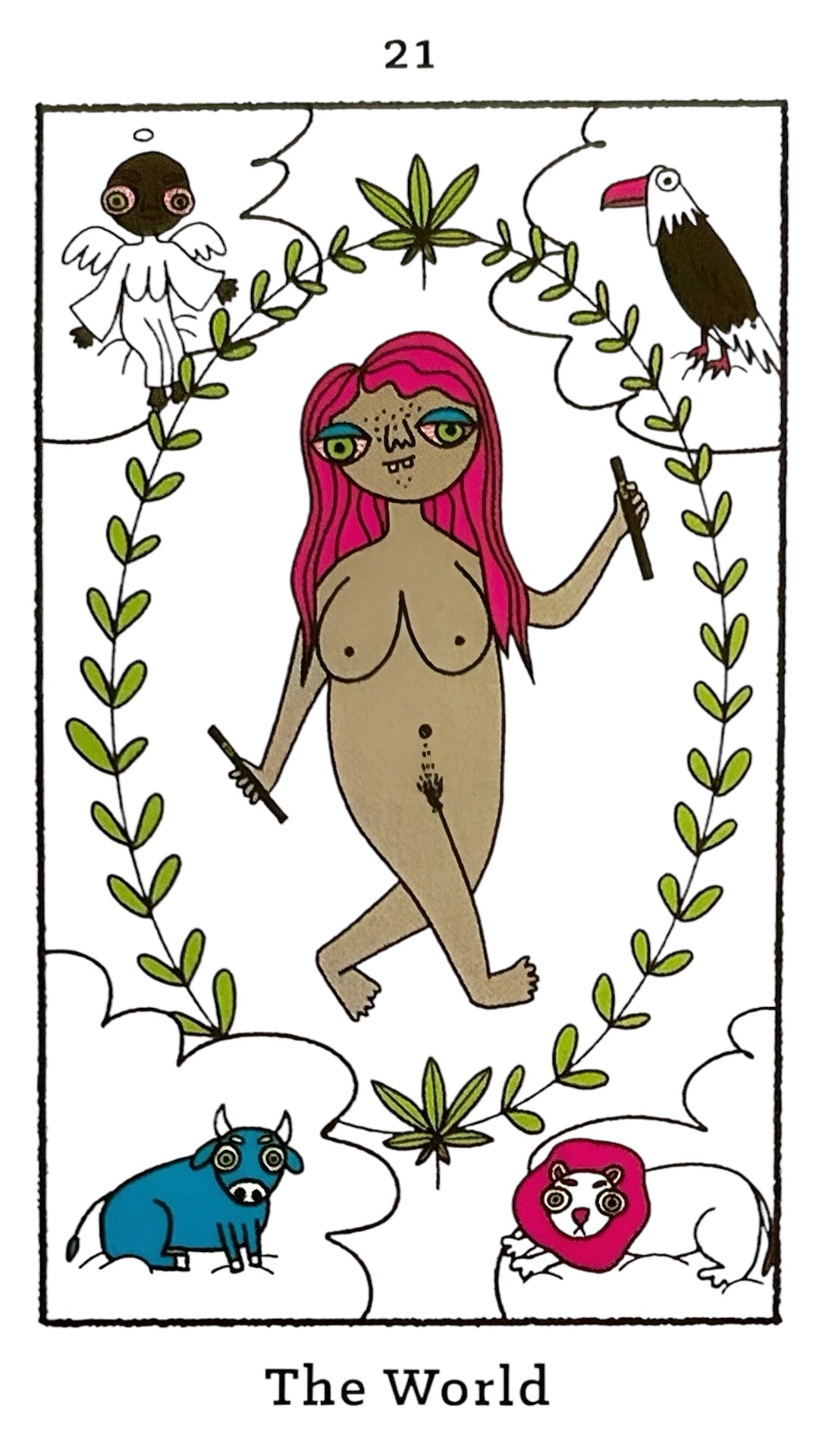 005 - Four Twenty Tarot Deck for Hazey Divination