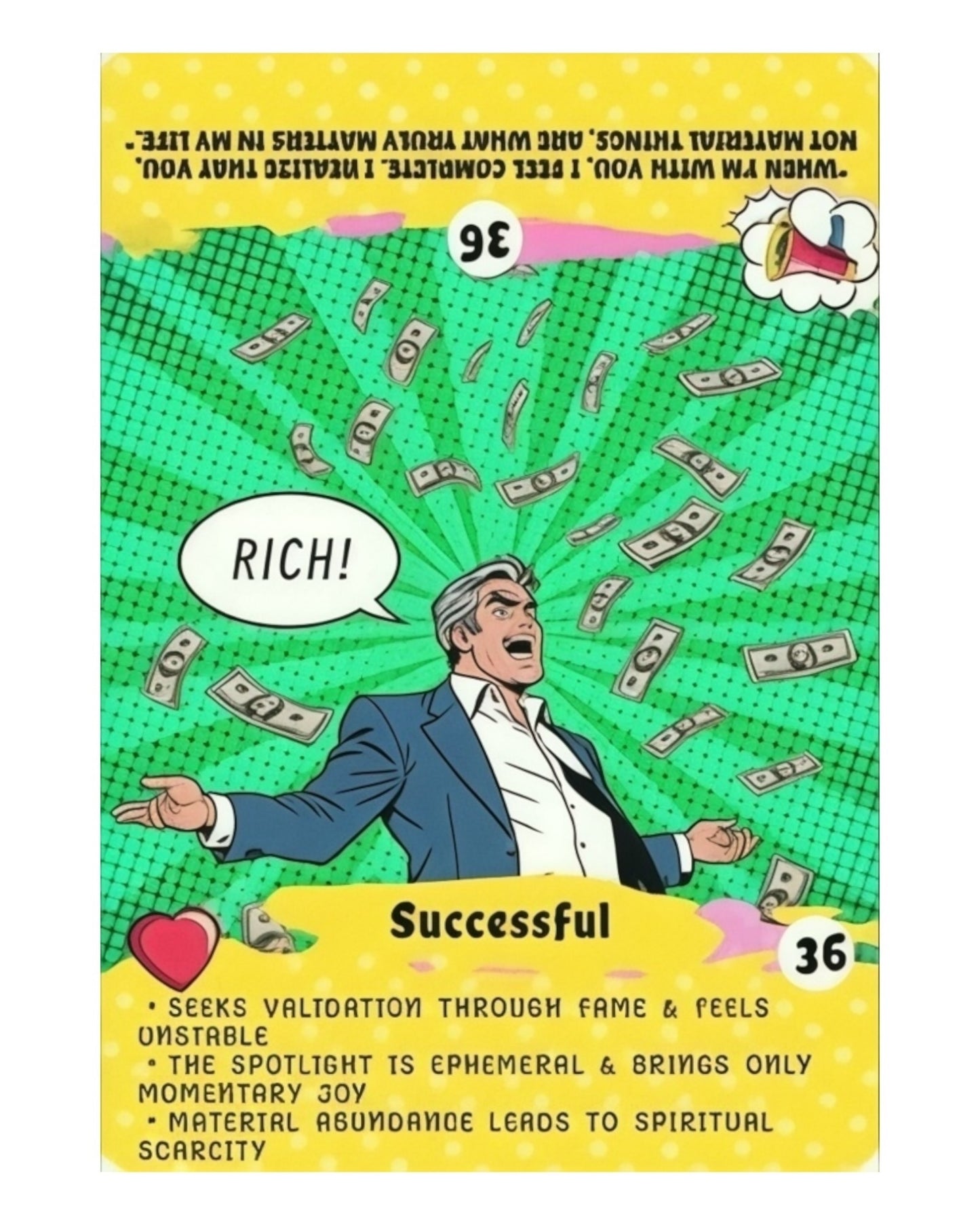 005 - Pop Comics Love & Money 75 Cards Oracle Deck