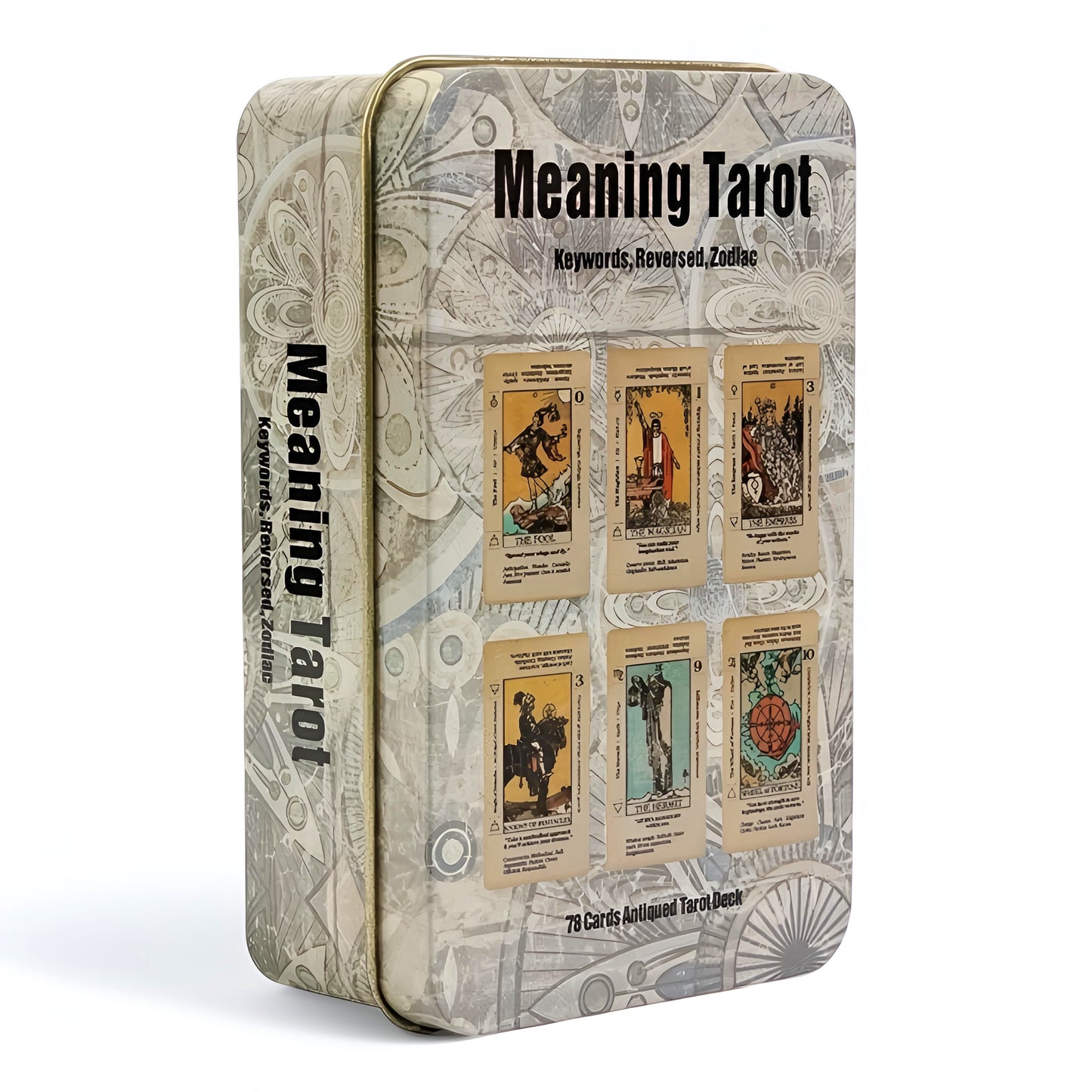005 - Learning Deck Meaning Tarot Deck with Tin