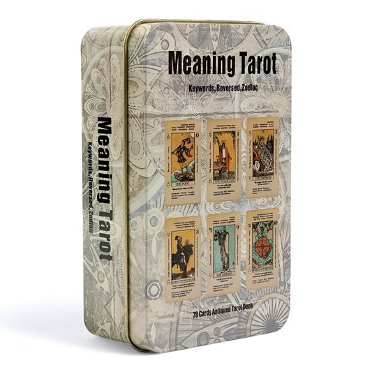 005 - Learning Deck Meaning Tarot Deck with Tin