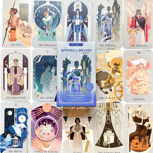 005 - Siferot - The Spheres Of Heaven Tarot  Deck for Divination