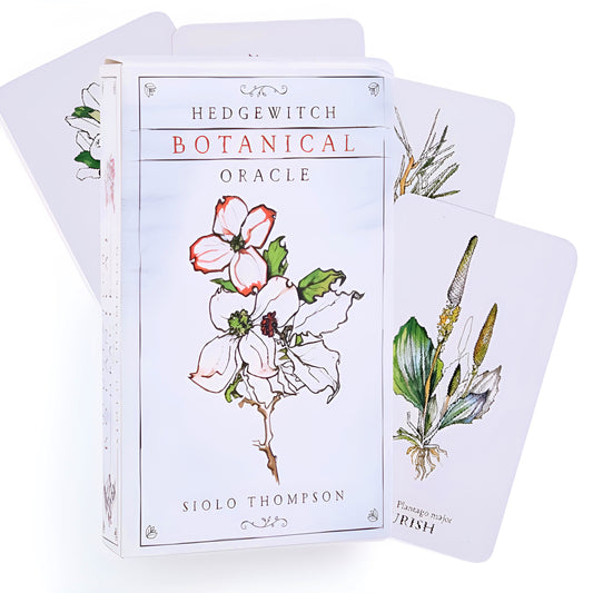 005 - Hedgewitch Botanical Oracle 40 Cards Deck | Wisdom From The Boundary Lands