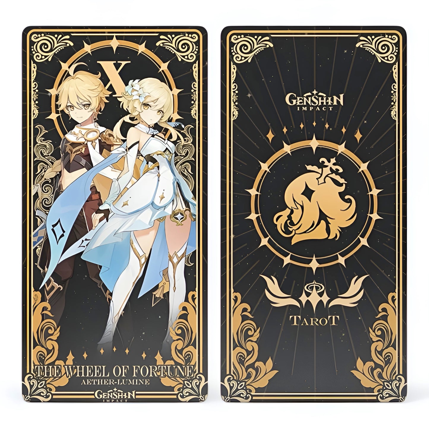 005 - Genshin Impact Tarot 22 Cards Major Arcana Deck for Anime Divination