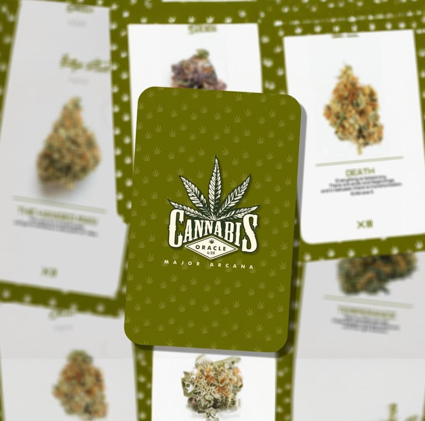 005 - Cannabis Oracle Tarot 4/20 - 22 Major Arcana Deck