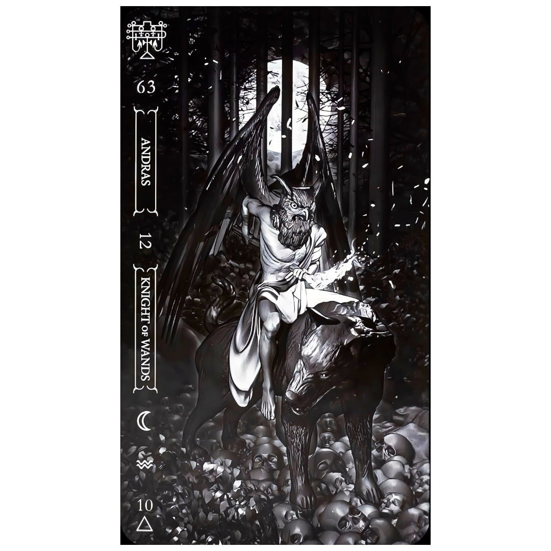 005 - Goetia: Tarot In Darkness Deck for Demonic Divination