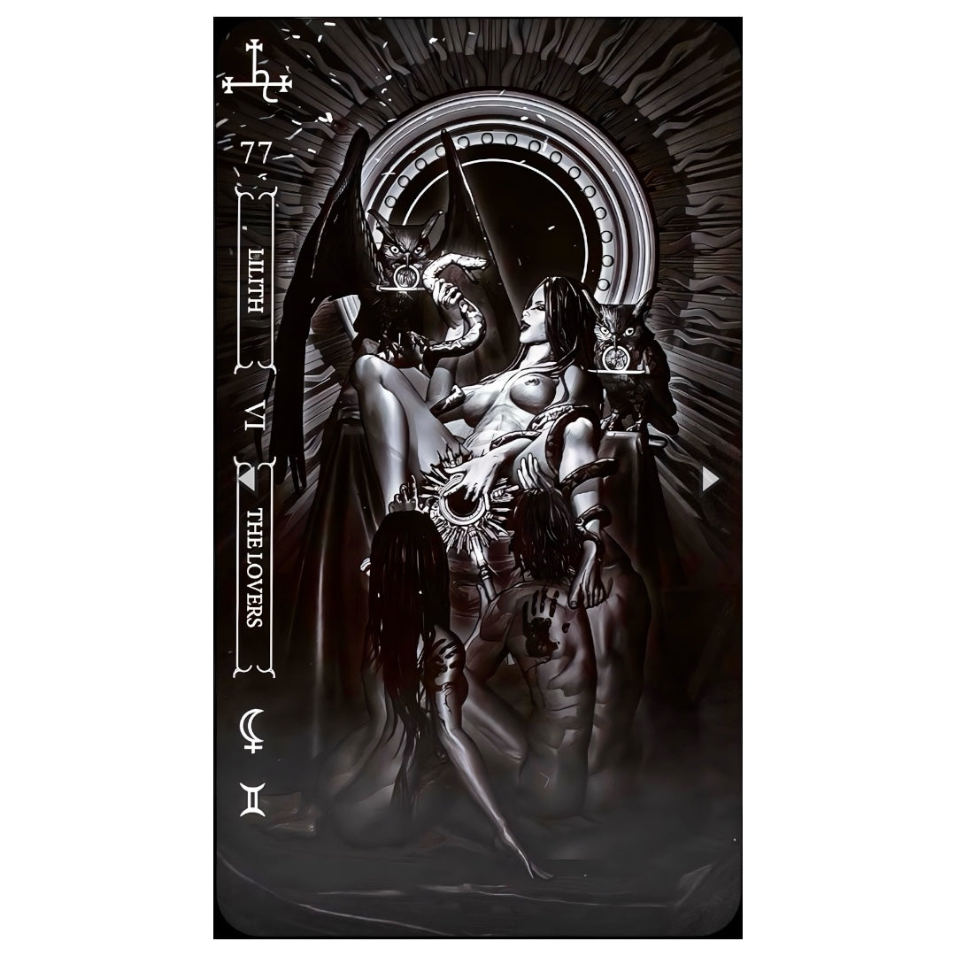 005 - Goetia: Tarot In Darkness Deck for Demonic Divination