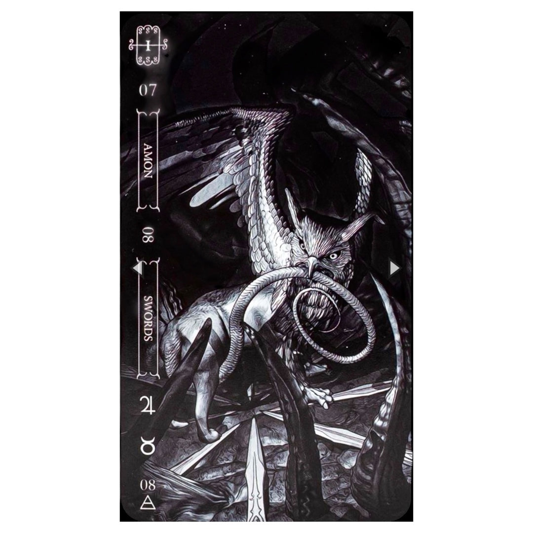 005 - Goetia: Tarot In Darkness Deck for Demonic Divination