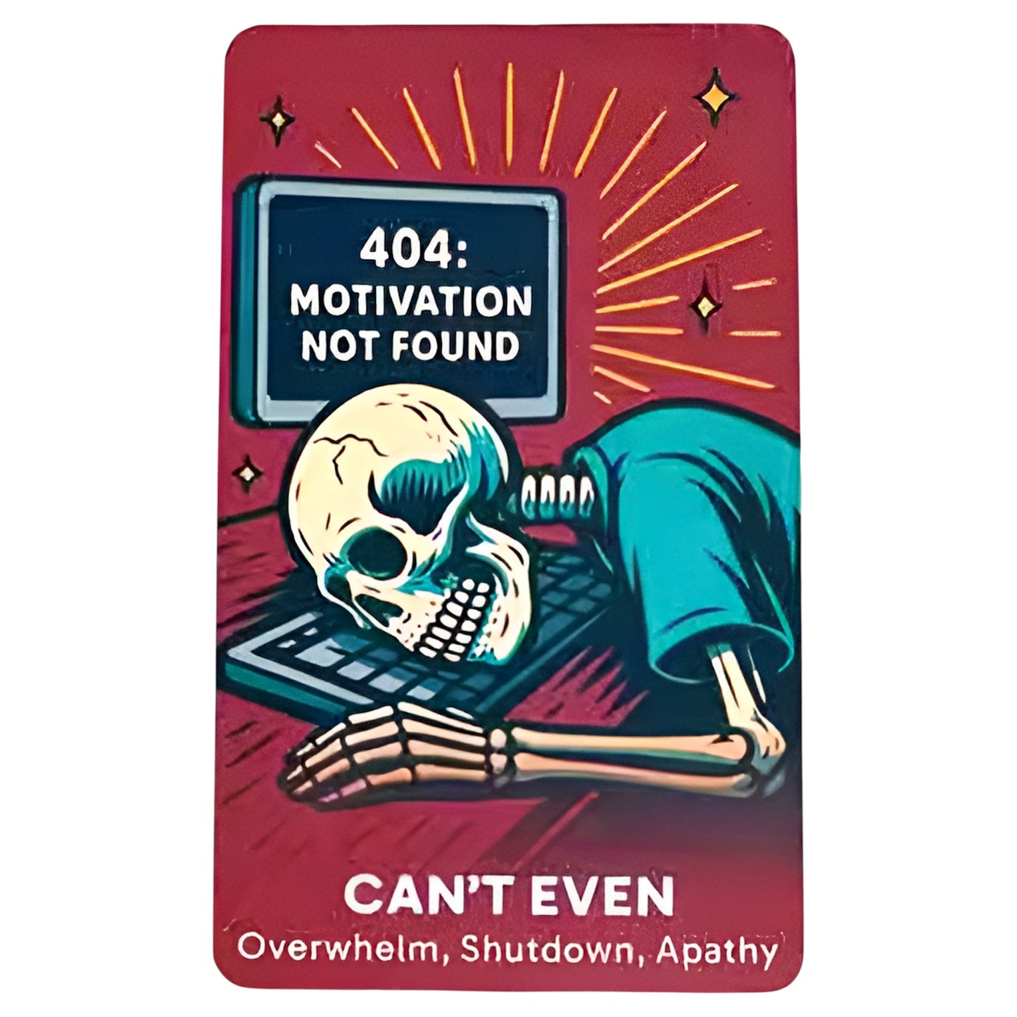 005 - The Dead Inside Deck 54 Cards Oracle Deck