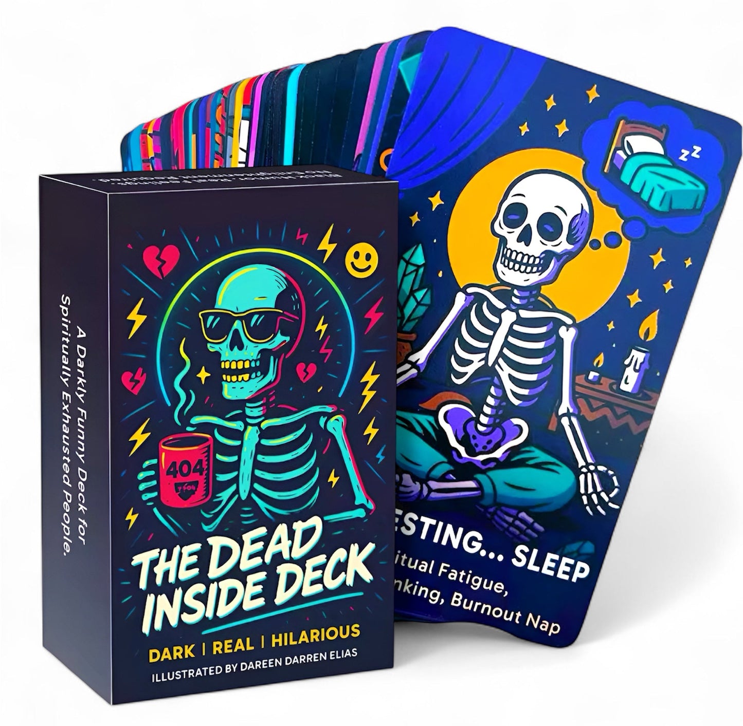 005 - The Dead Inside Deck 54 Cards Oracle Deck