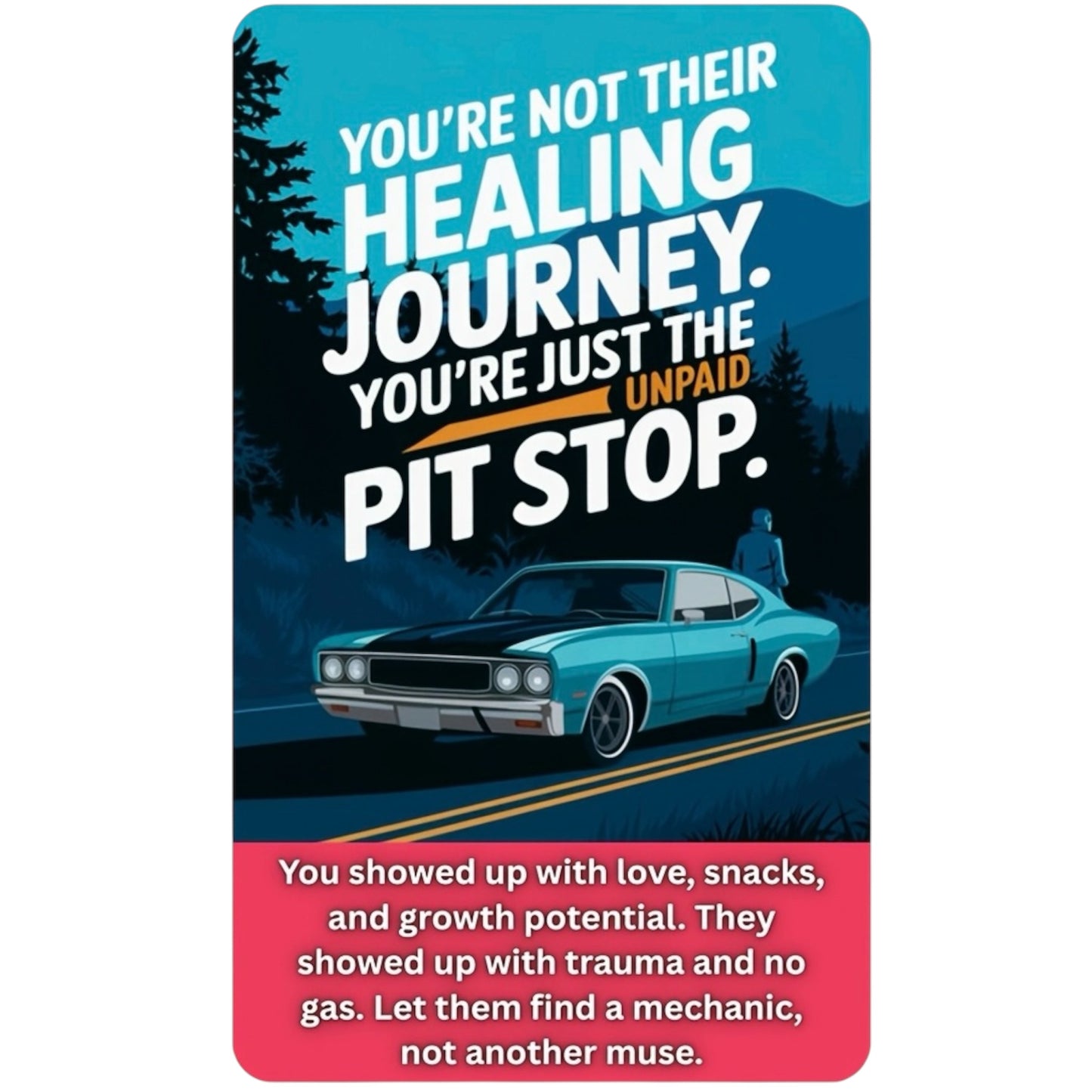 005 - The Oracle of OH HELL NAH 72 Cards Oracle Deck Love Edition!