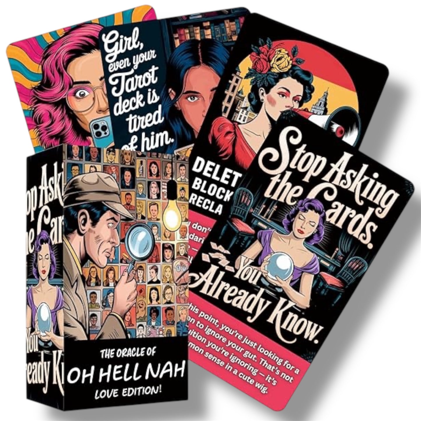 005 - The Oracle of OH HELL NAH 72 Cards Oracle Deck Love Edition!