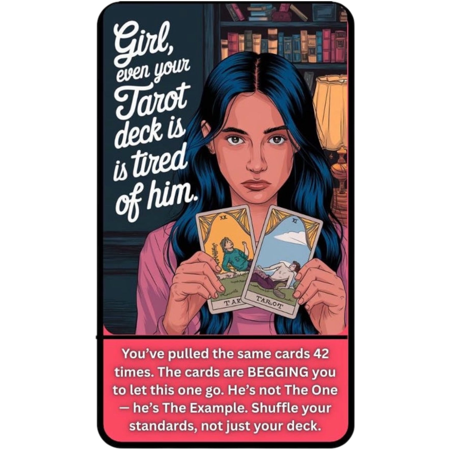 005 - The Oracle of OH HELL NAH 72 Cards Oracle Deck Love Edition!