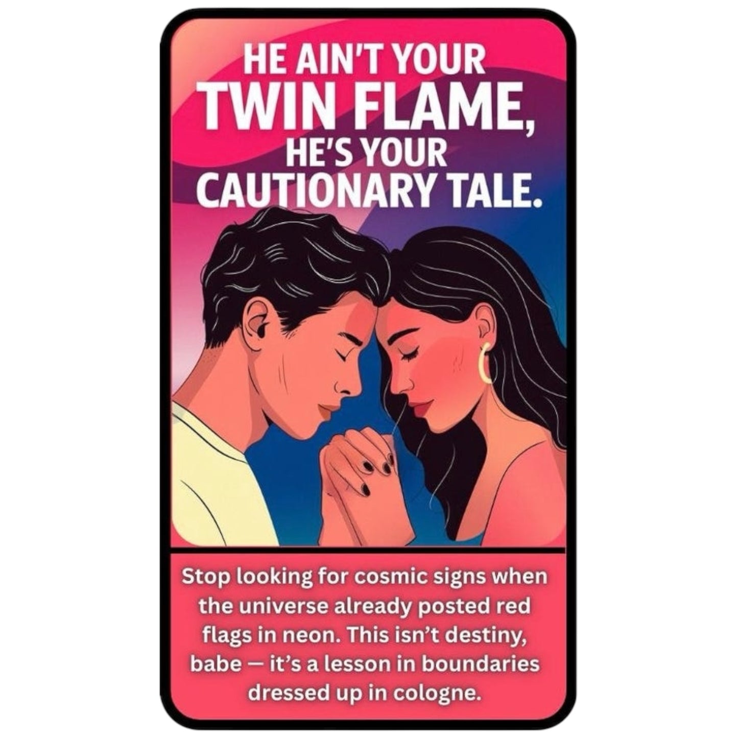 005 - The Oracle of OH HELL NAH 72 Cards Oracle Deck Love Edition!