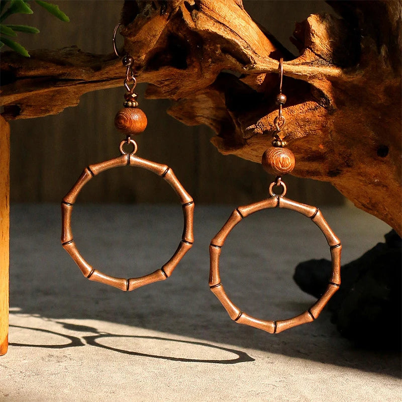 011 - Vintage Bohemian Drop Dangle Earrings