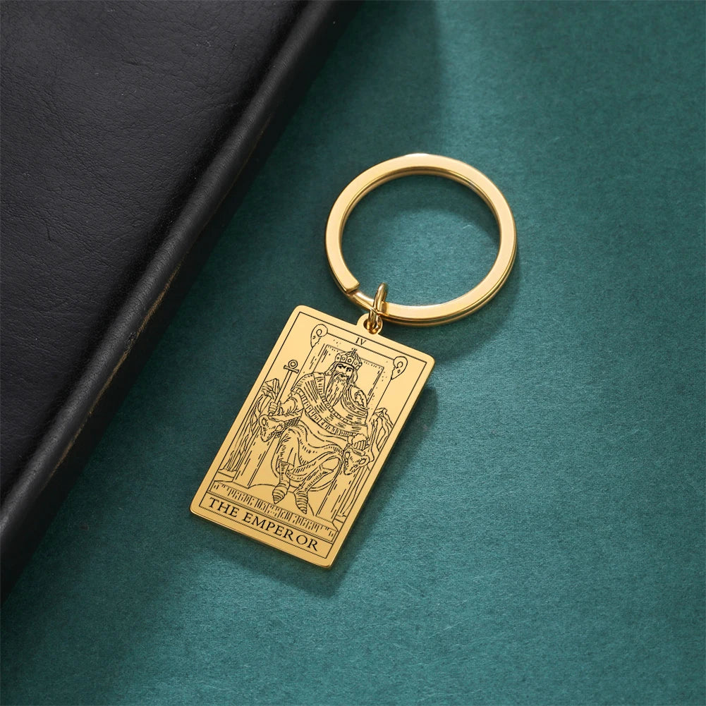 014 - Original Tarot Cards Major Arcana Keychain