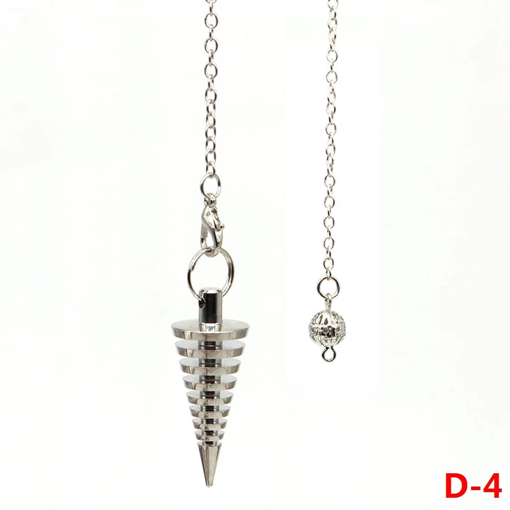 004 - Brass-Plated Copper Cone Pendulum