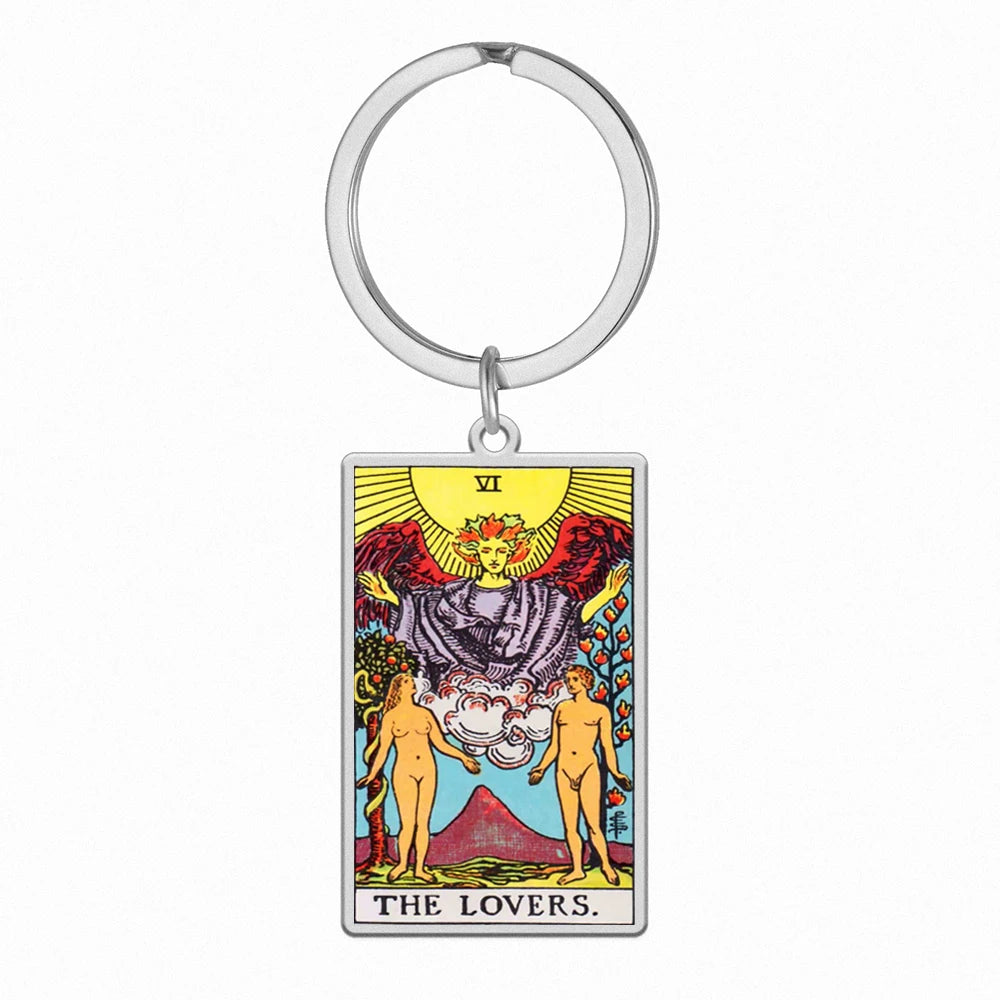 014 - Original Tarot Cards Major Arcana Keychain