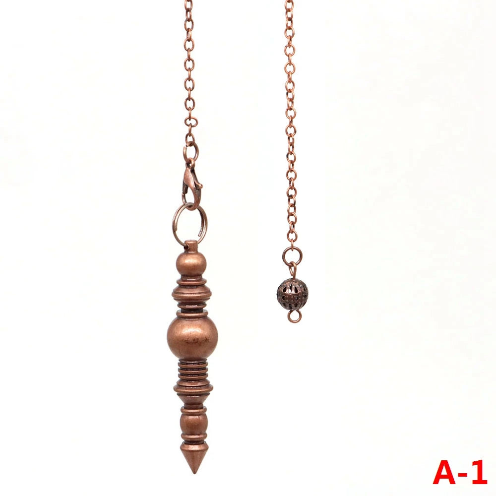 004 - Brass-Plated Copper Cone Pendulum