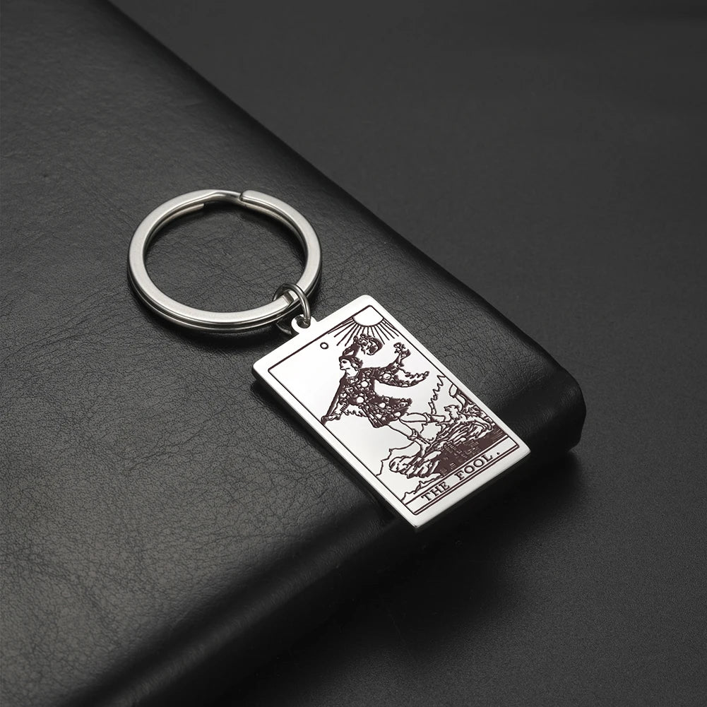 014 - Original Tarot Cards Major Arcana Keychain