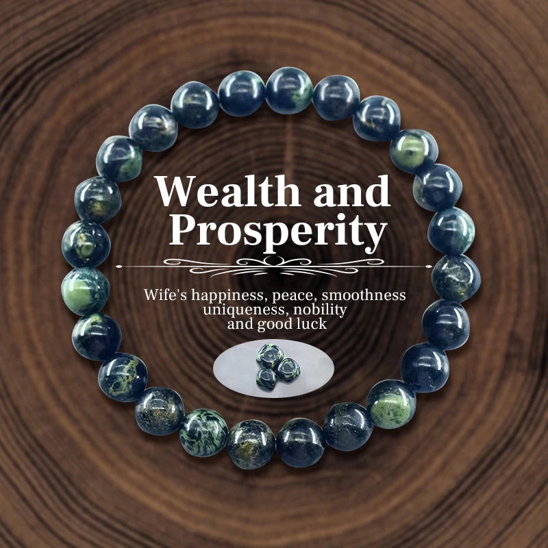 011 - Personalized Natural Stone Beads Energy Bracelet