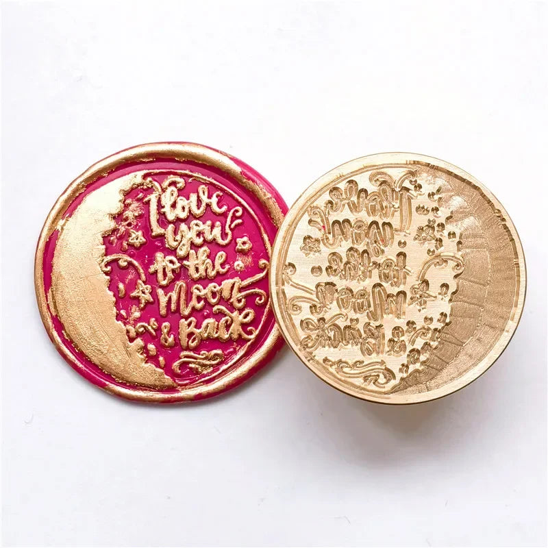 002 - Brass Wax Seal Head