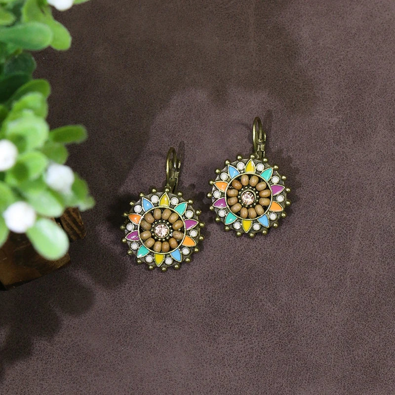 011 - Vintage Bohemian Fashion Drop Earrings