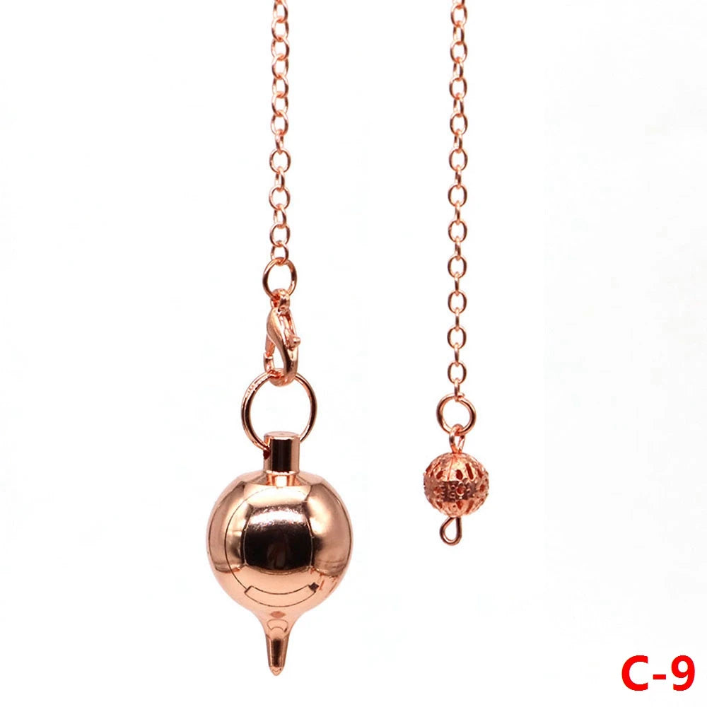 004 - Brass-Plated Copper Cone Pendulum