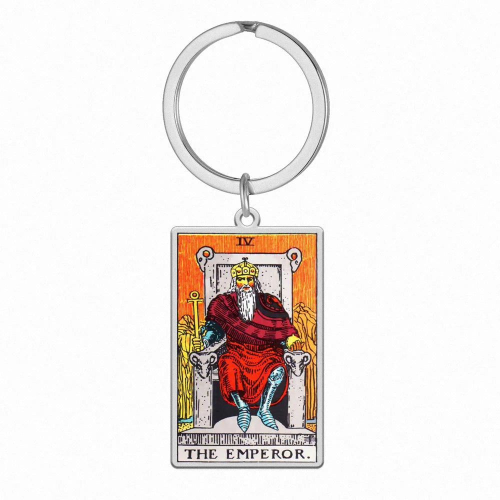 014 - Original Tarot Cards Major Arcana Keychain